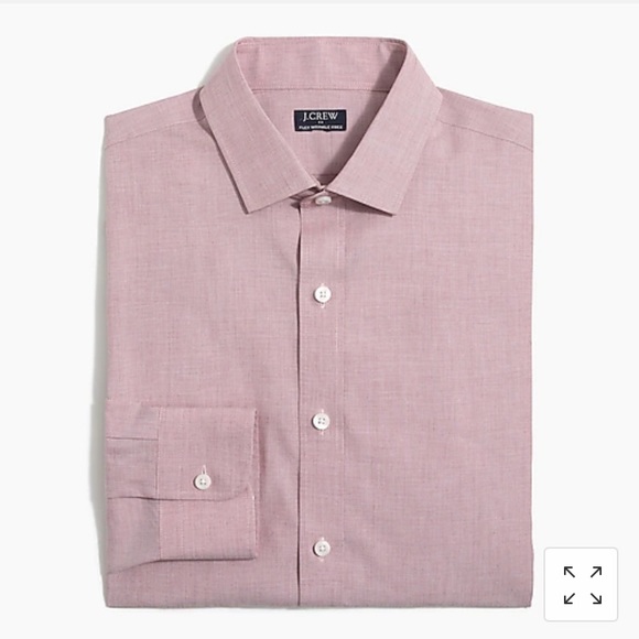 DONATED ** J. Crew Men’s Thompson slim wrinkle-free shirt NWT - Picture 2 of 5